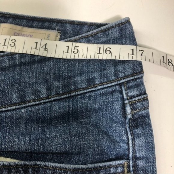 GAP Curvy Stretch Mid Rise Bootcut Jeans, size 12R - Picture 9 of 11